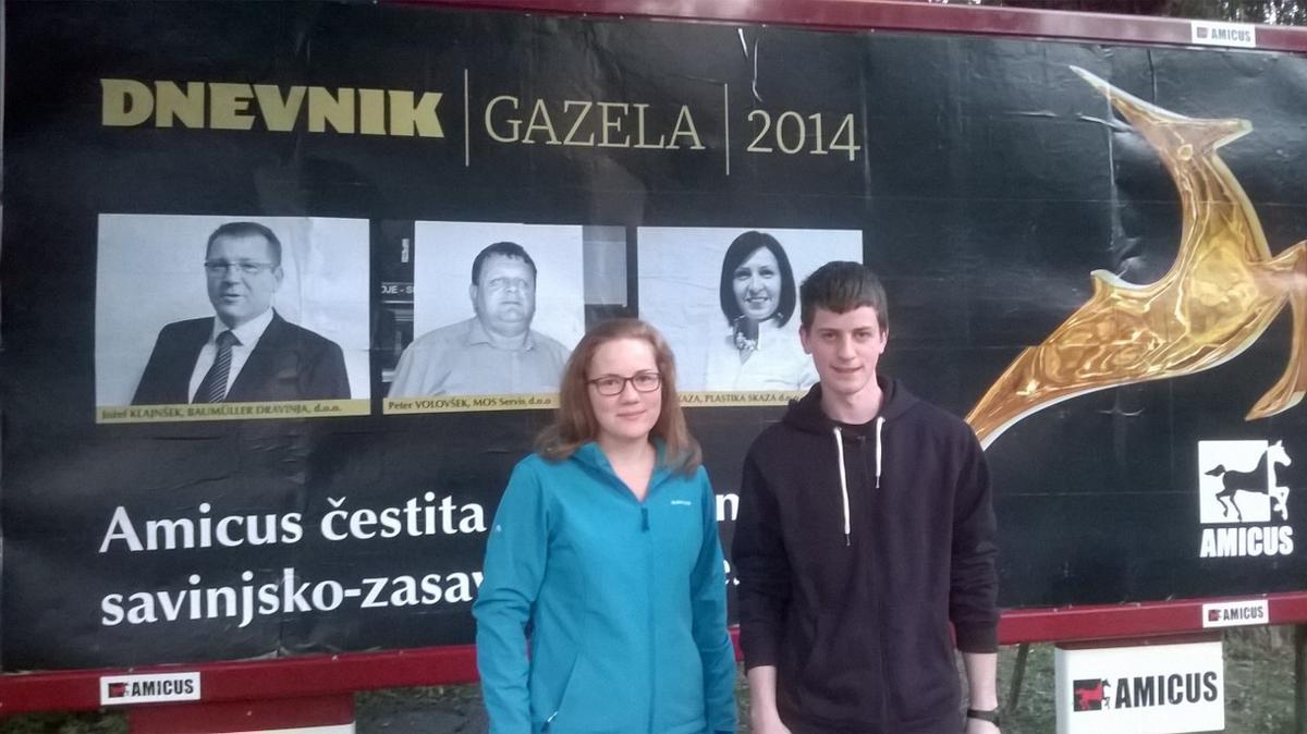 Dijaško podjetje TOC d. d. na Gazelah 2014
